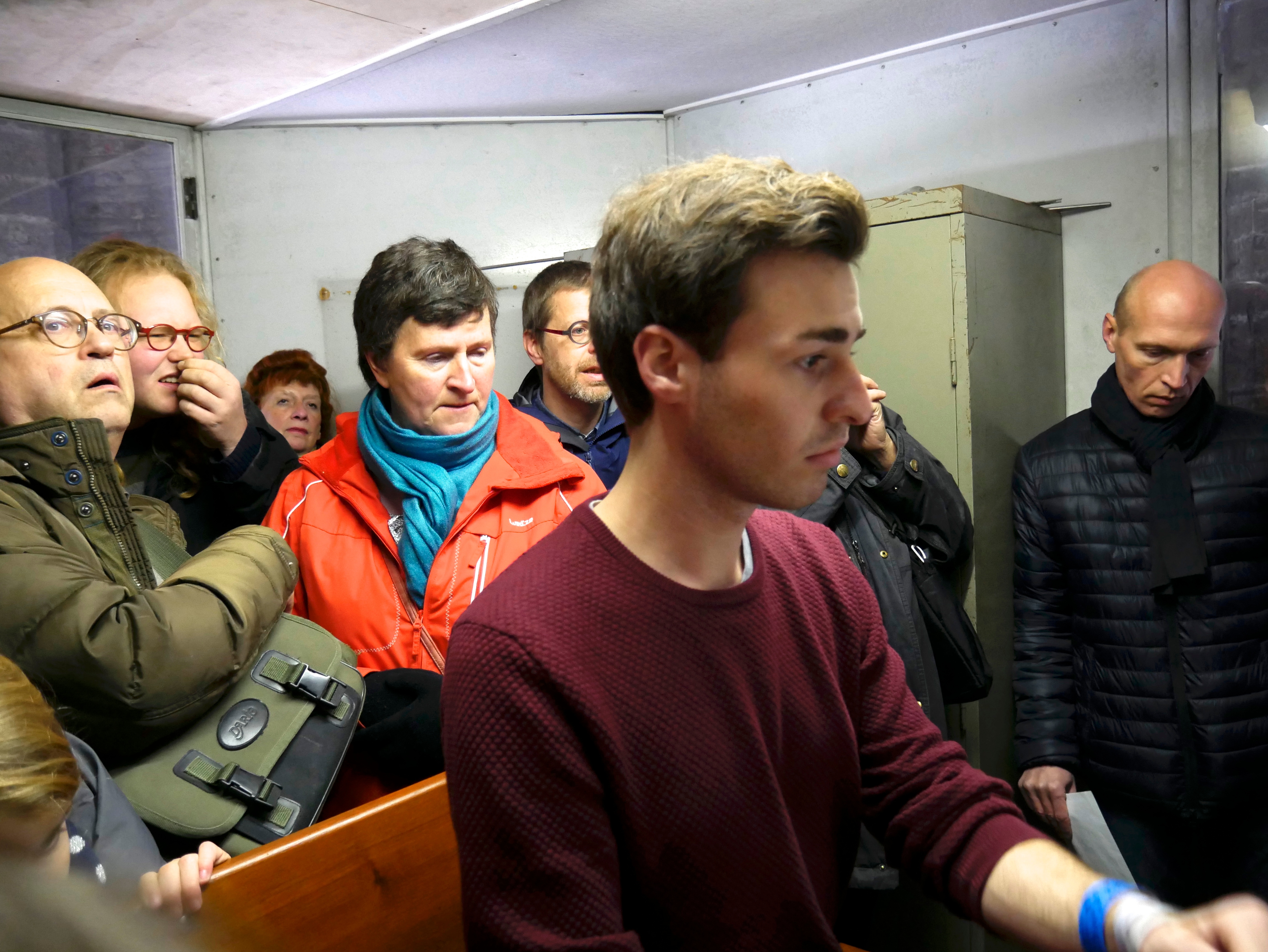 Jasper aan het klavier